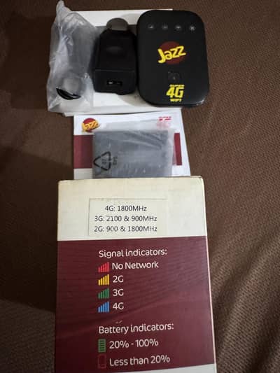 Jazz 4G WiFi Device for Sale – Urgent Sale!