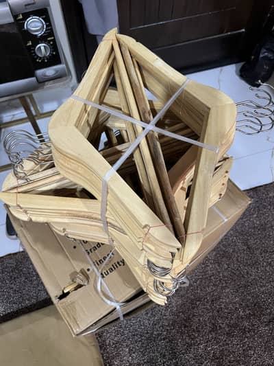 Wooden professional hangers