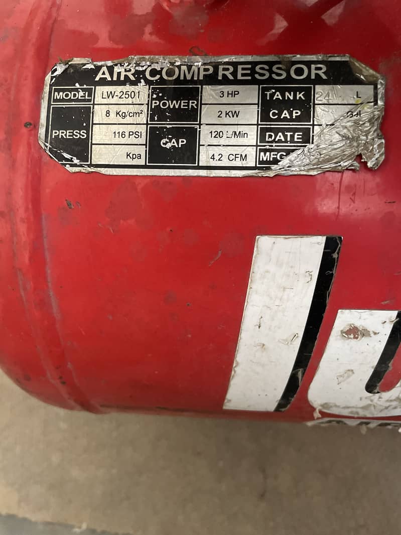 Air compressor 1