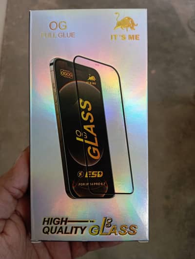 IT'S ME OG Full Glue Tempered Glass Screen Protector 10 PCS Box