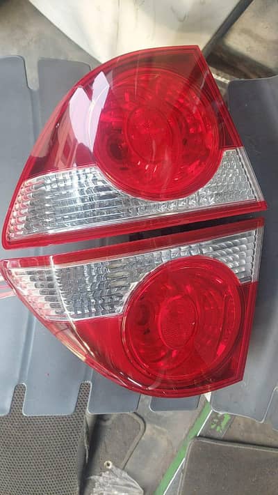 Honda reborn back lights and side mirror