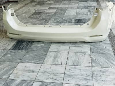 LCD Panel and Januine front and Back Bumpers for Fortuner 2013 V