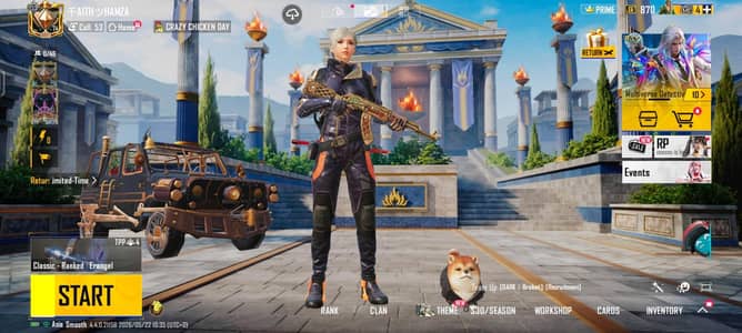 PUBG mobile acc for sale