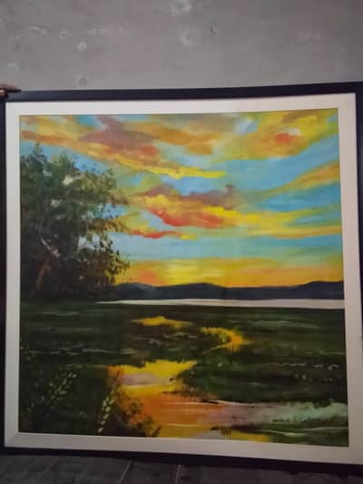landscaping oil painting