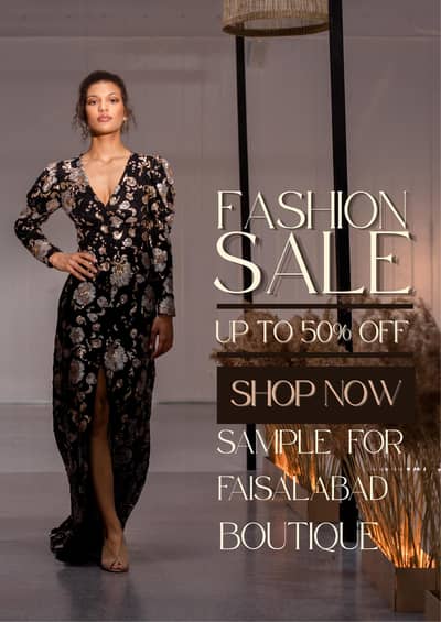 Professional Sale Poster Design - 300 Rs Only