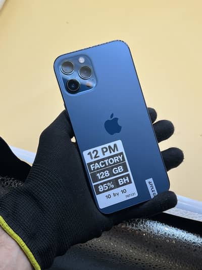 Apple iPhone 12 Pro Max 128 GB Factory unlock Non PTA 85% BH