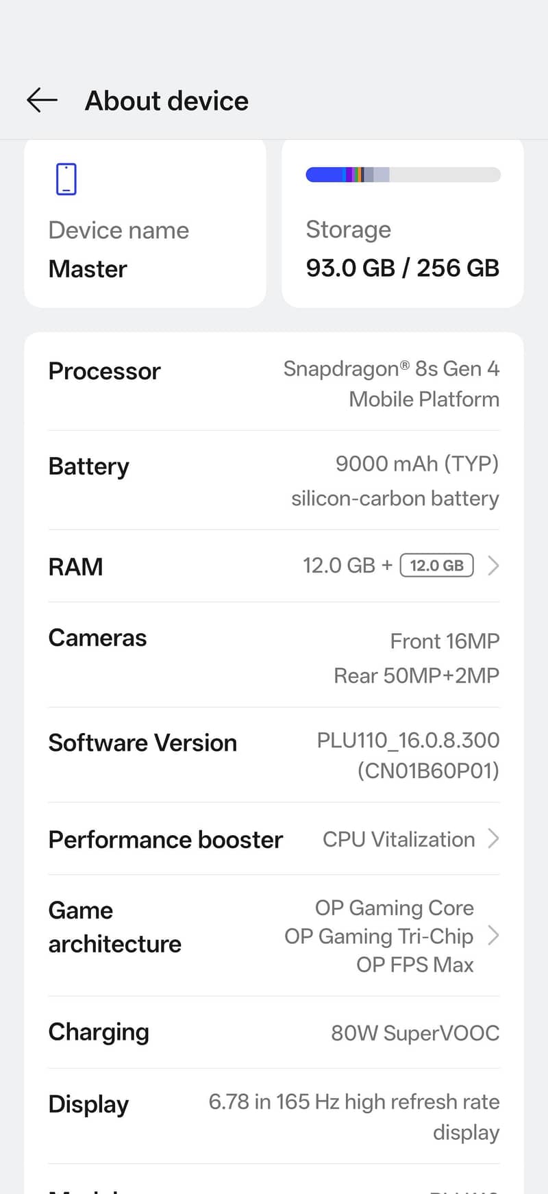 One Plus Other Model 1