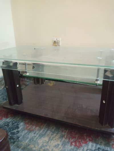 Glass Centre Table for Sale