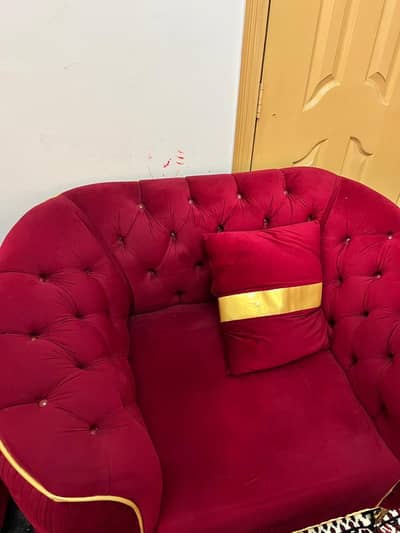 Luxury Velvet Chesterfield Sofa
