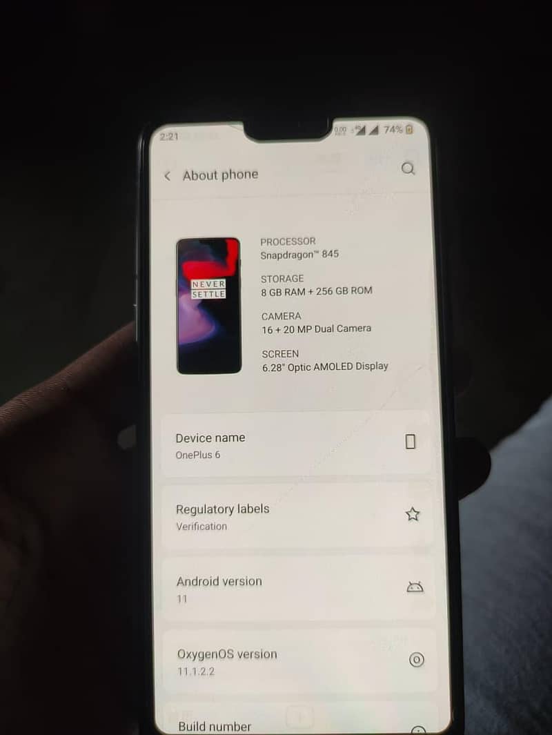 One Plus 6 5