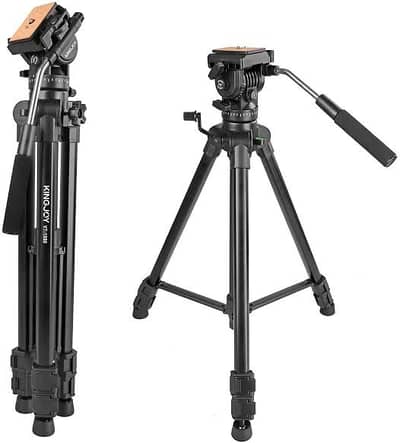 Kingjoy VT-1500 Pro DSLR Tripod – Professional Camera Stand