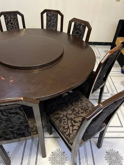 sheesham wood dinning table