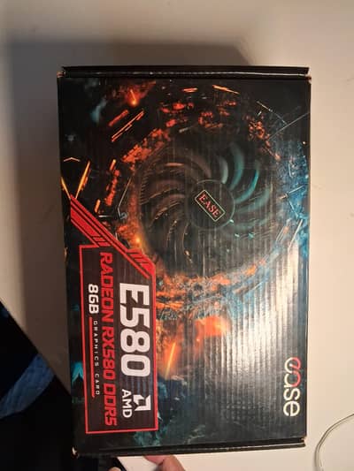 slightly used RX 580 8gb ddr 5 grafic card