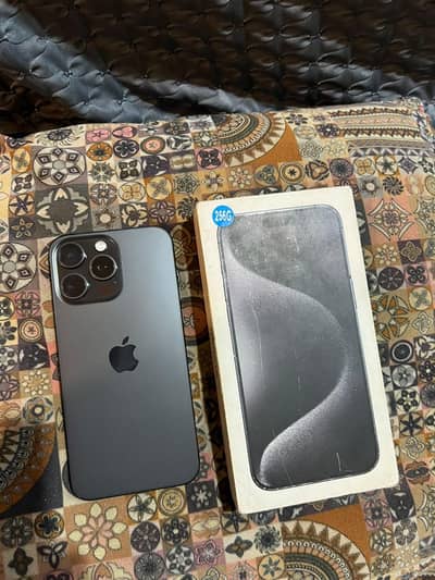 Apple iPhone 15 Pro Max JV with box only