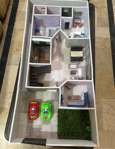 12 marla residence house architectural model / DOLL HOUSE /