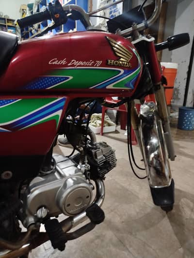 honda cd70 2018 1st owner complete papers 03014450931