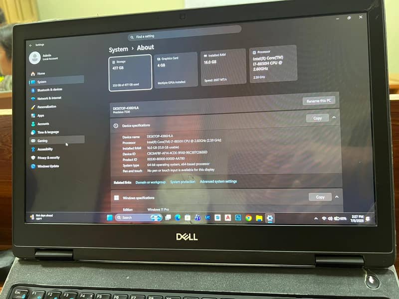 DELL PRECISION 7530 0