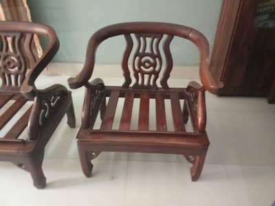 wooden sofa set 5 seater