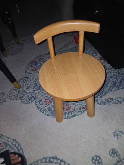 Childrens chair and table set