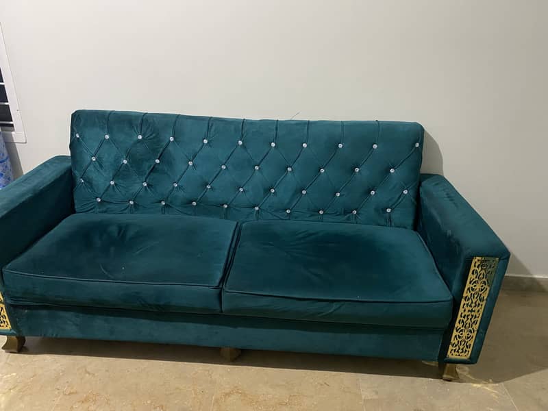 7 Seater Sofa & Table 1