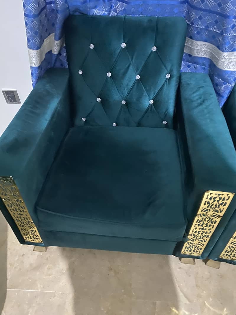 7 Seater Sofa & Table 7
