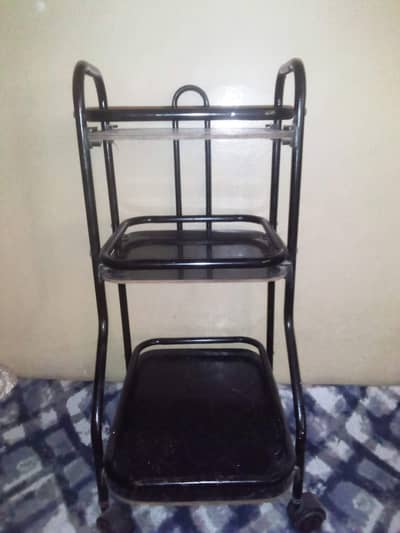 Three-Tier Utility Trolley