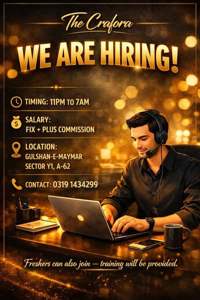 we are hiring sales executive