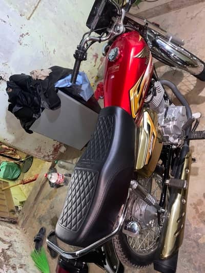 honda cg 125 special edition gold
