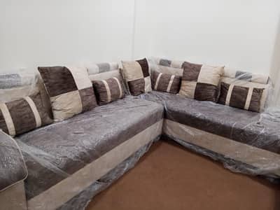 L shaped sofa set