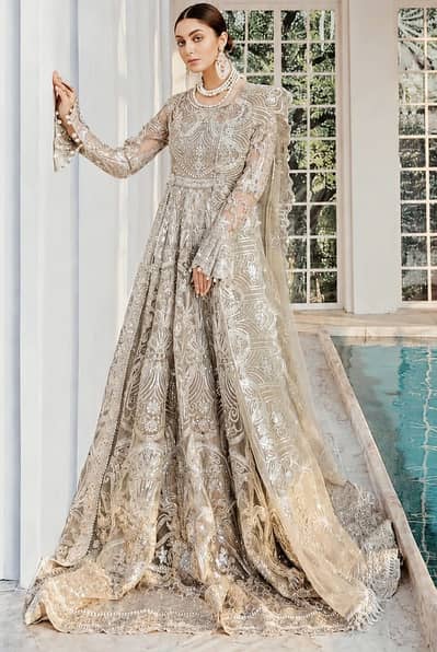 Designer Style Heavy Embellished Formal Maxi for Sale