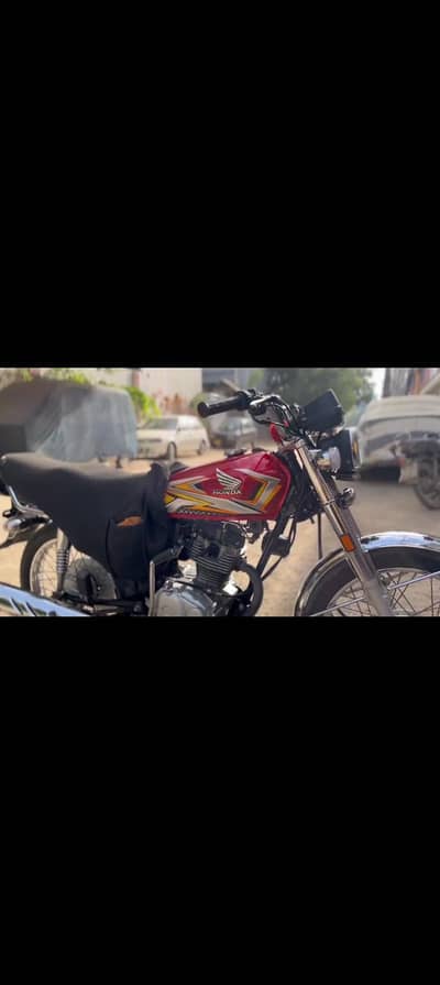 Honda CG 125 2025 Model Mint Condition Karachi Registered