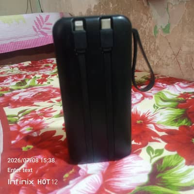 power bank 12500 mAh with super fast charging