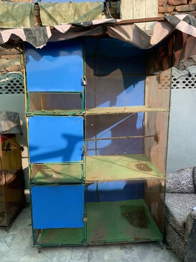 Cage for sale 6fit height 3 portion