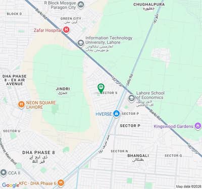 1 Kanal Possession Plot for Sale DHA Phase 8, Plot #S-160