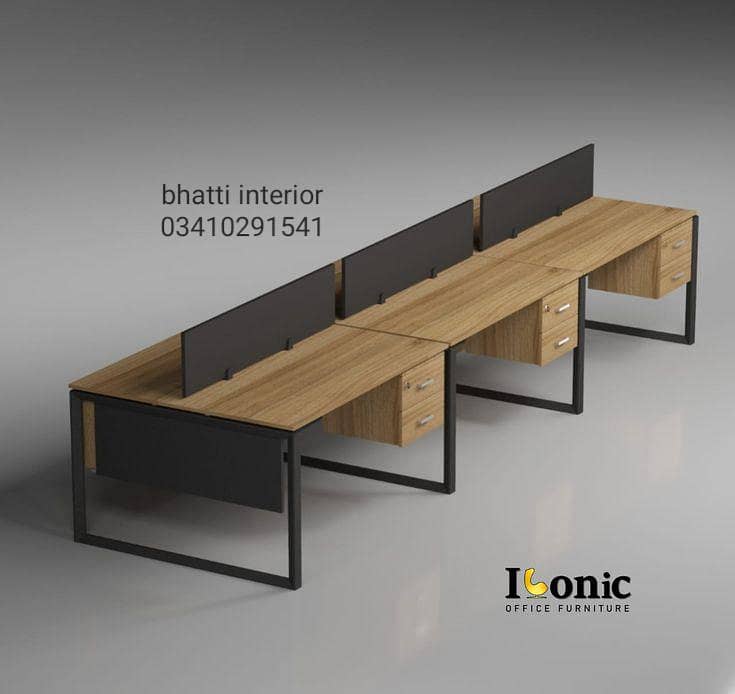 work station call centre table cluster executive table working table 3