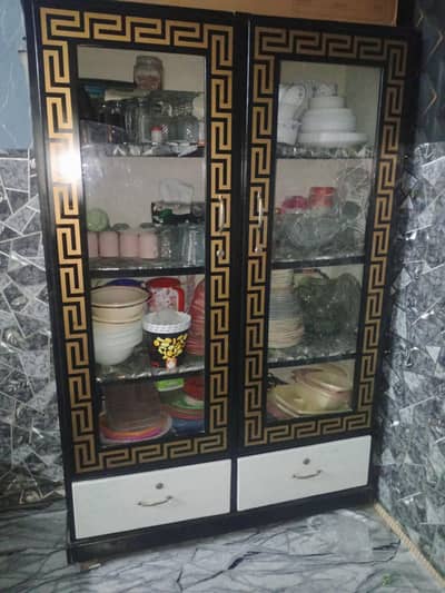 Full king Size package Bed singhar showcase