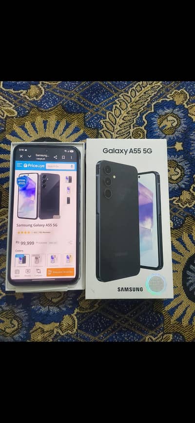 Samsung a55 5g in warranty