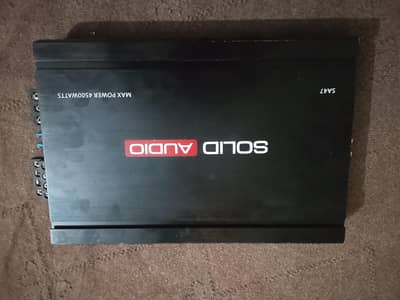 Solid Audio original amplifier