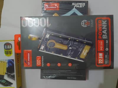 NT-Power Gold 10000mAh Fast Charging Power Bank (22.5W PD + QC 3.0)