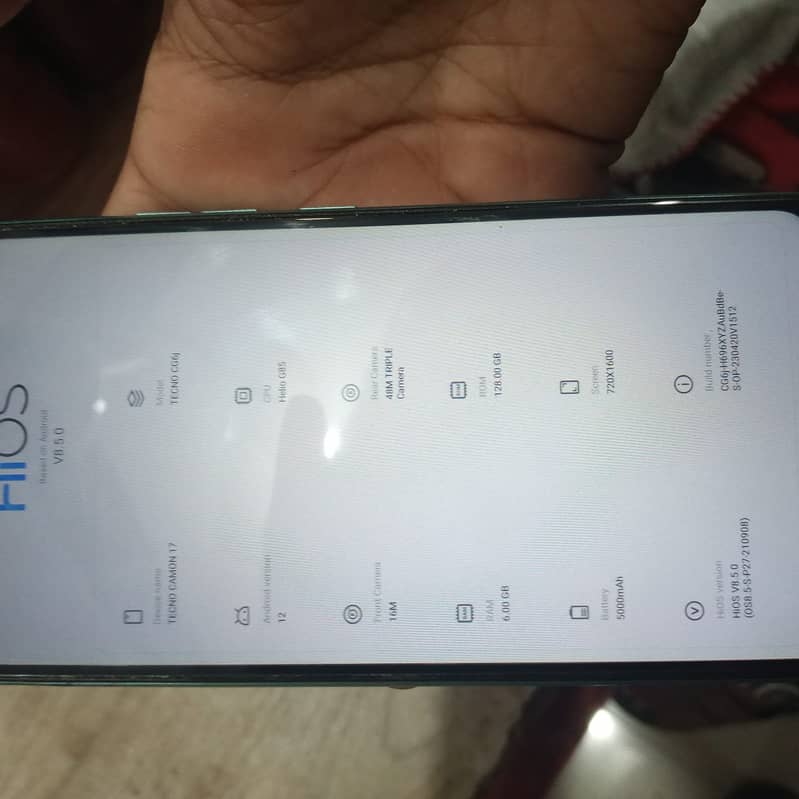 Tecno Camon 17 6