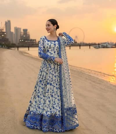 Most Trending Hania Amir Printed Arrival with 4 colors