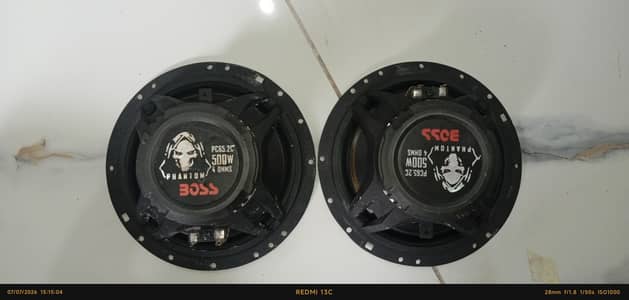 Boss USA orignal mid bass speaker 500 watt 4ohm 250rms