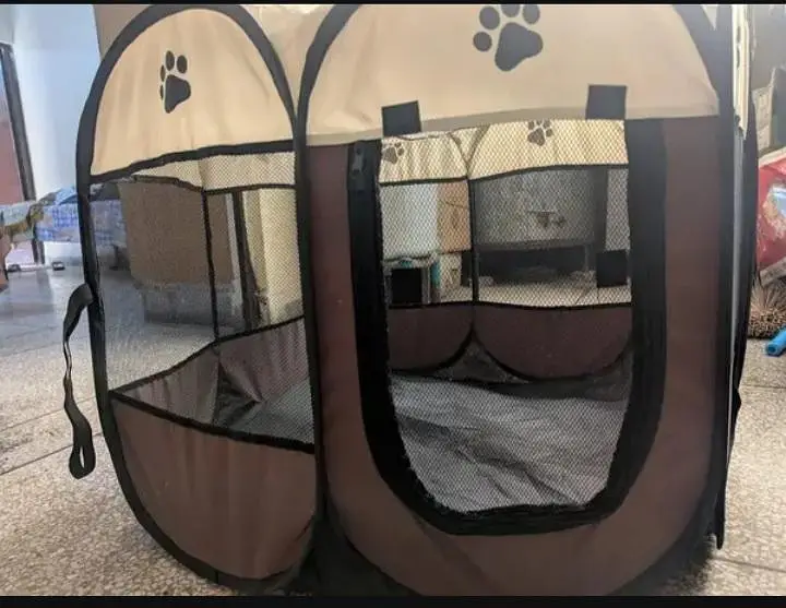 cat cage almost new — photo 2