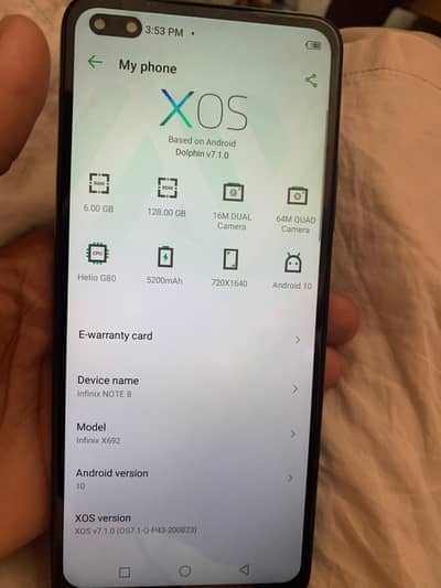 Infinix Note 8