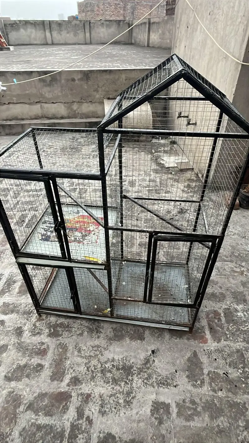 3 portion iron cage — photo 2