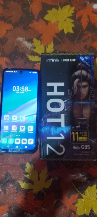 Infinix Hot 12 Play  free fire edition 0333 5489897