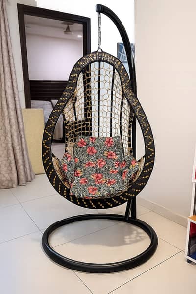 Jhoola Swing | Hanging Egg Chair | Indoor & Outdoor