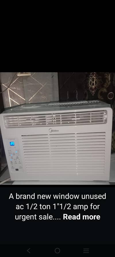 Brand new window ac with supply for sale