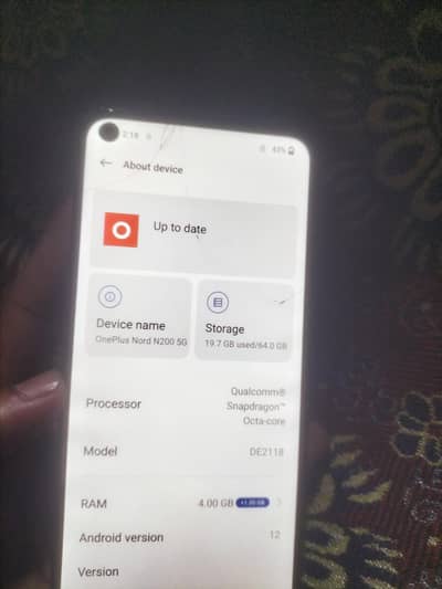 One Plus Nord 200 5G pta approved
