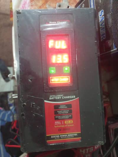 Charger All tubular battery